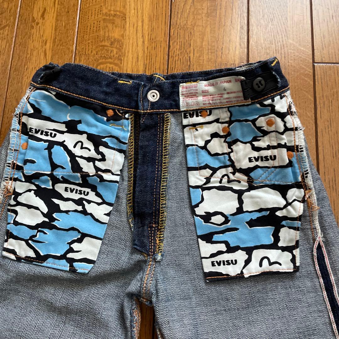 EVISUエヴィス キッズ サイズ4 赤耳 - メルカリ