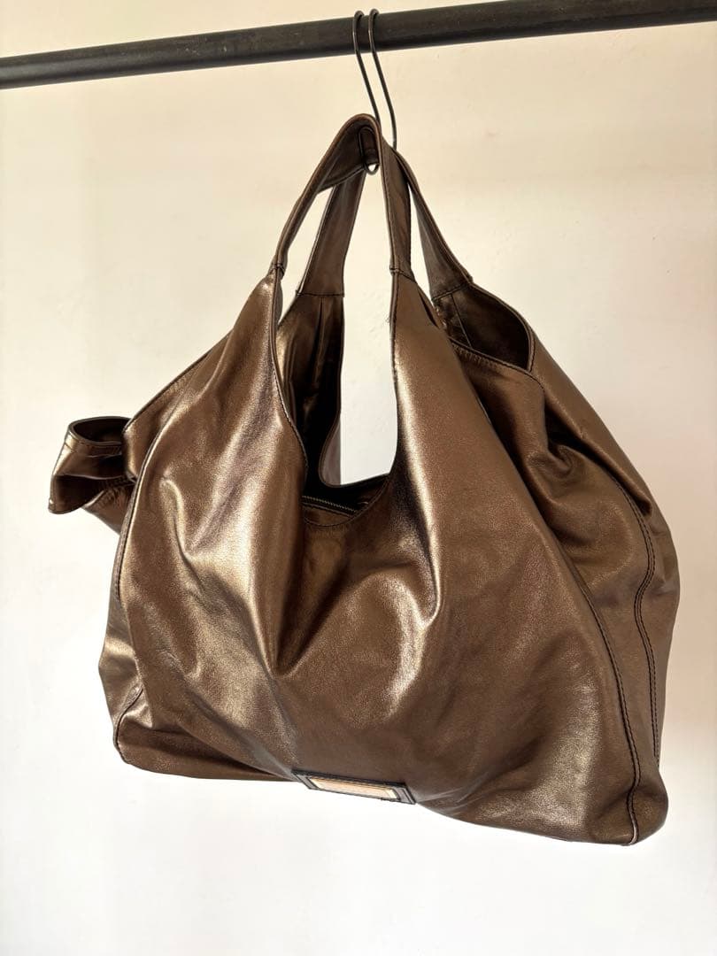 VALENTINOヴァレンティノ ショルダー　バック　ブロンズ　リボン 公式】ヴァレンティノ ガラヴァーニ ウィメンズショルダーバッグ