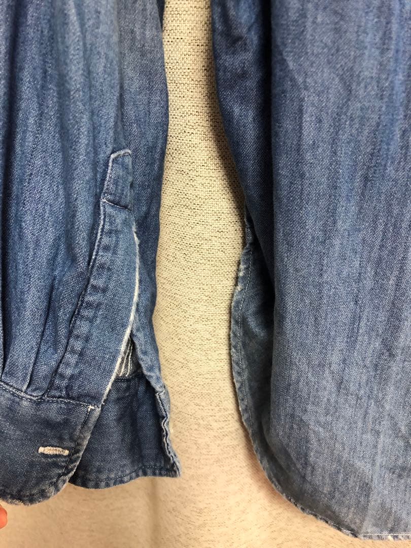 フランク＆アイリーン ロンハーマン 菊池京子 コラボデニムシャツ 匿名