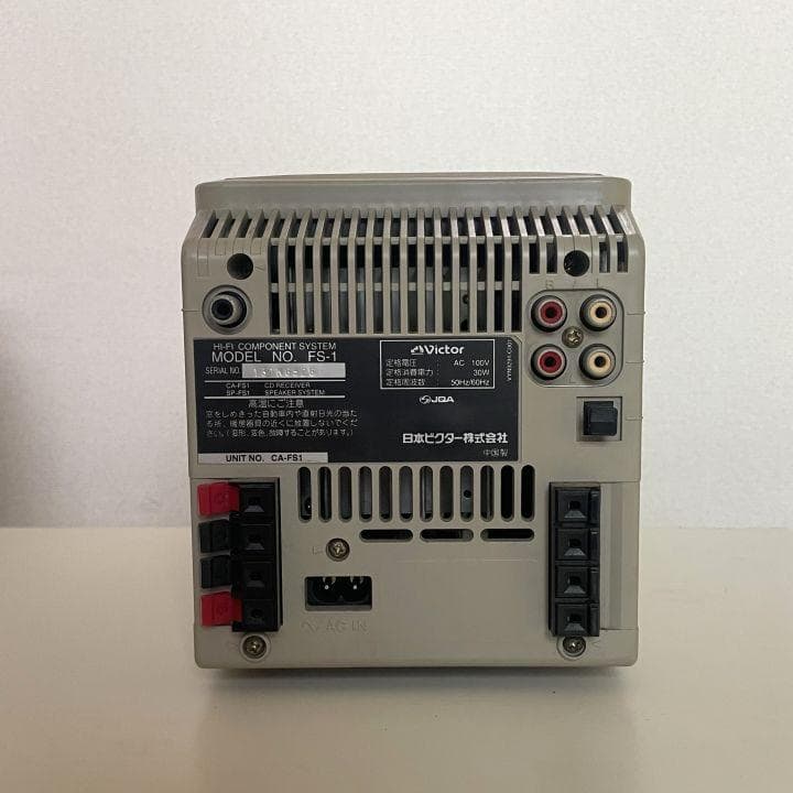 中古】Victor FS-1 ミニコンポ／CDステレオ