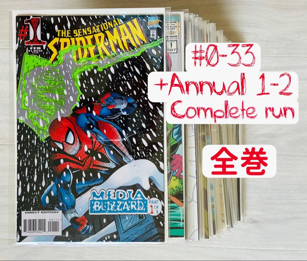 アメコミ Spider man 全巻 36冊 スパイダーマン　マーベル　リーフ スパイダーマン #36 アメコミ リーフ スパイダーマン ヴェノム