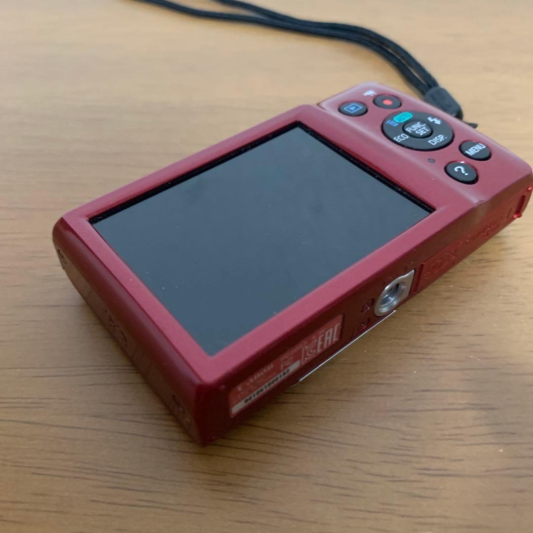 キヤノン「IXY 130」レッド 充電器がない為【ジャンク品扱い】 ☆美品