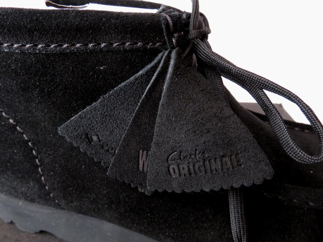 海遊人様専用】クラークス ワラビーブーツ GTX ブラックスエード UK6.5