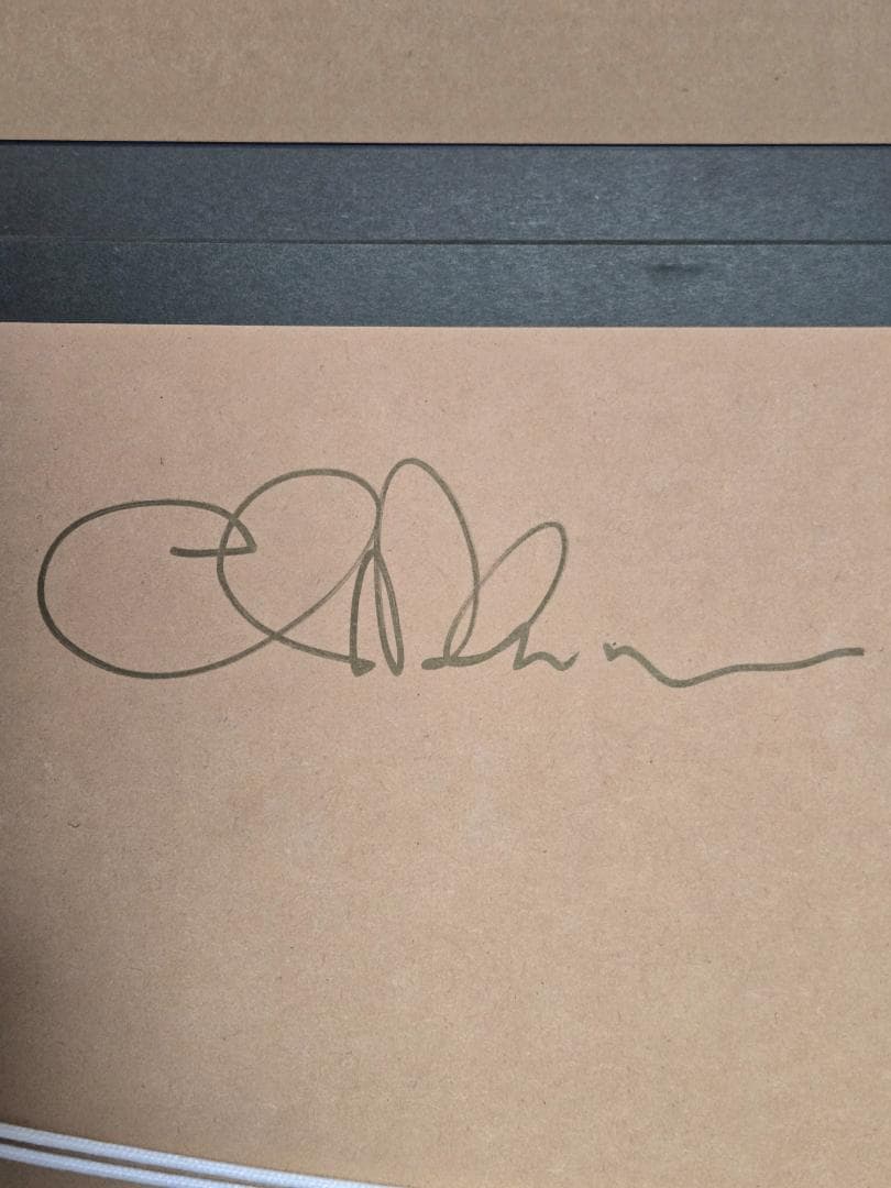 ラッセン ダイヤ2個 ツーハーツアズワン(S) 直筆サイン ミッキー