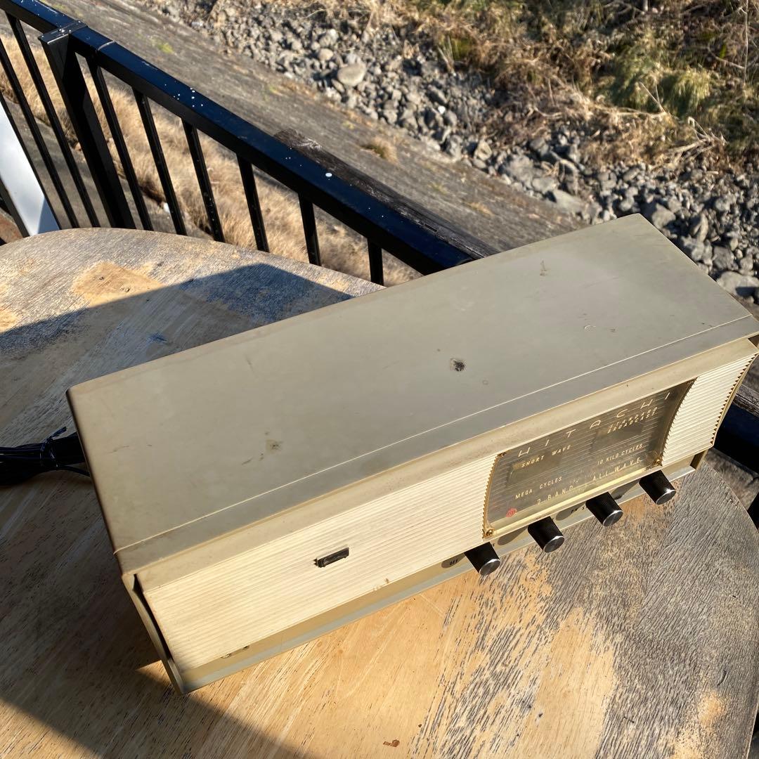 昭和レトロ 日立真空管ラジオ S-560 エリーザ - メルカリ