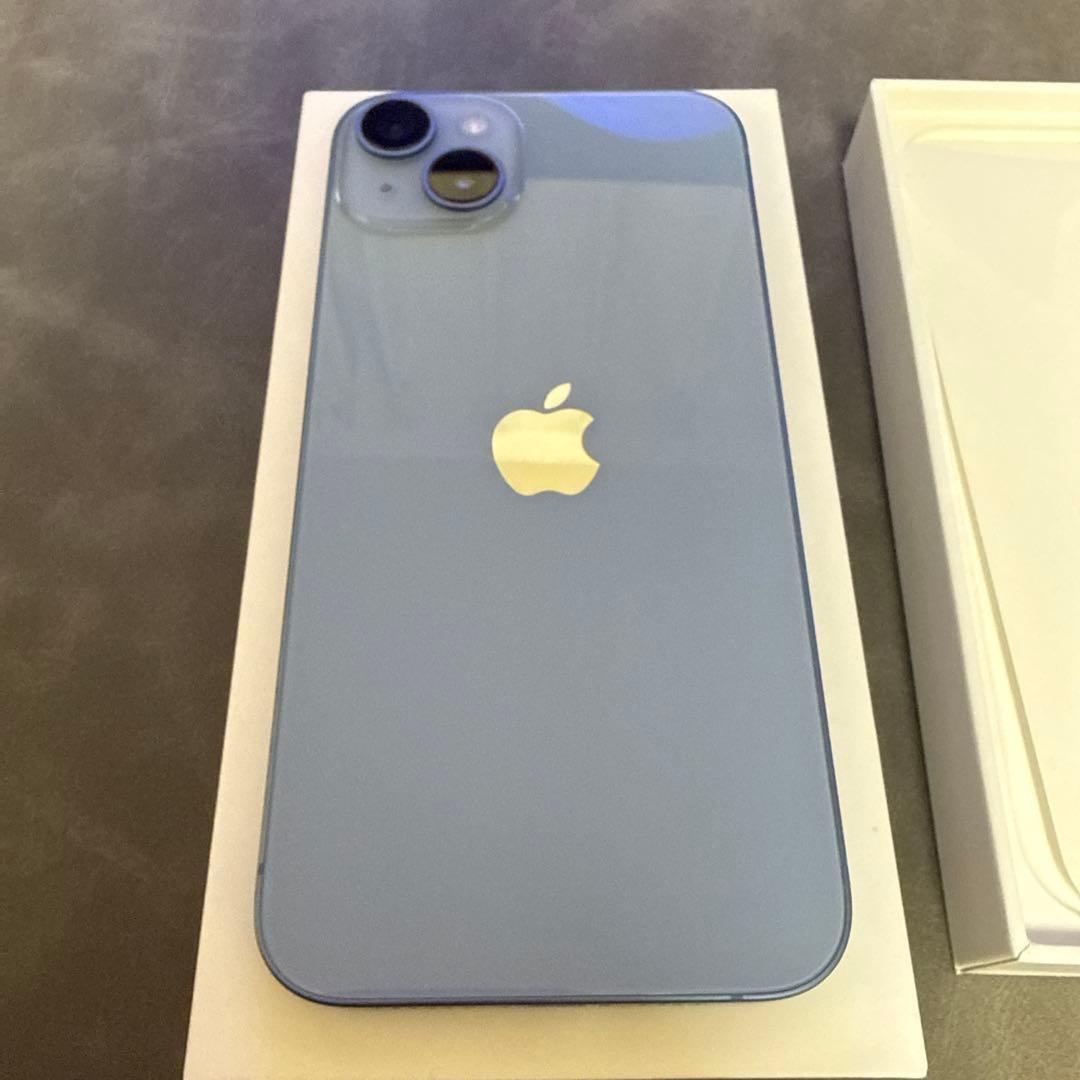 バッテリー100% Apple iPhone 14 Plus ブルー 256GB - メルカリ