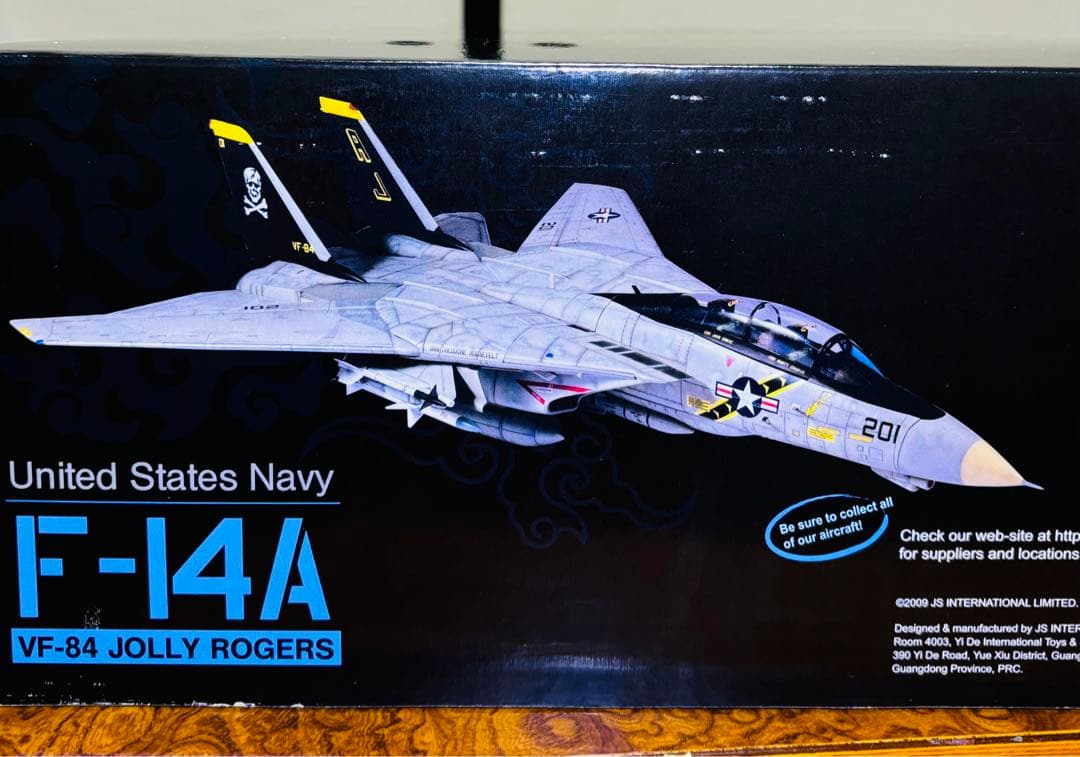 1/18 F-14A トムキャット VF84 ジョリーロジャース - メルカリ