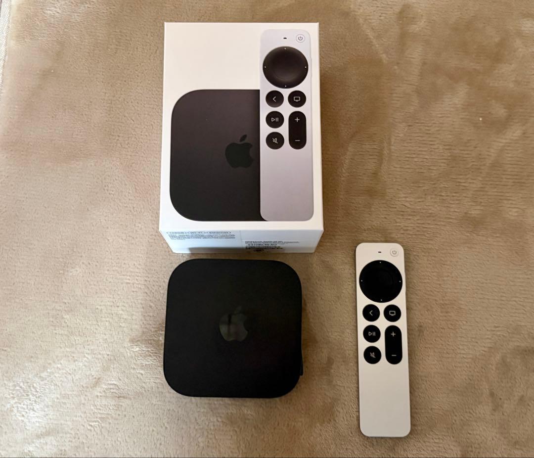 【美品】Apple TV 4K 第3世代 128GB 2024年購入品 Apple Apple Apple TV 4K 第3世代 128GBストレージ搭載 Wi-Fi +