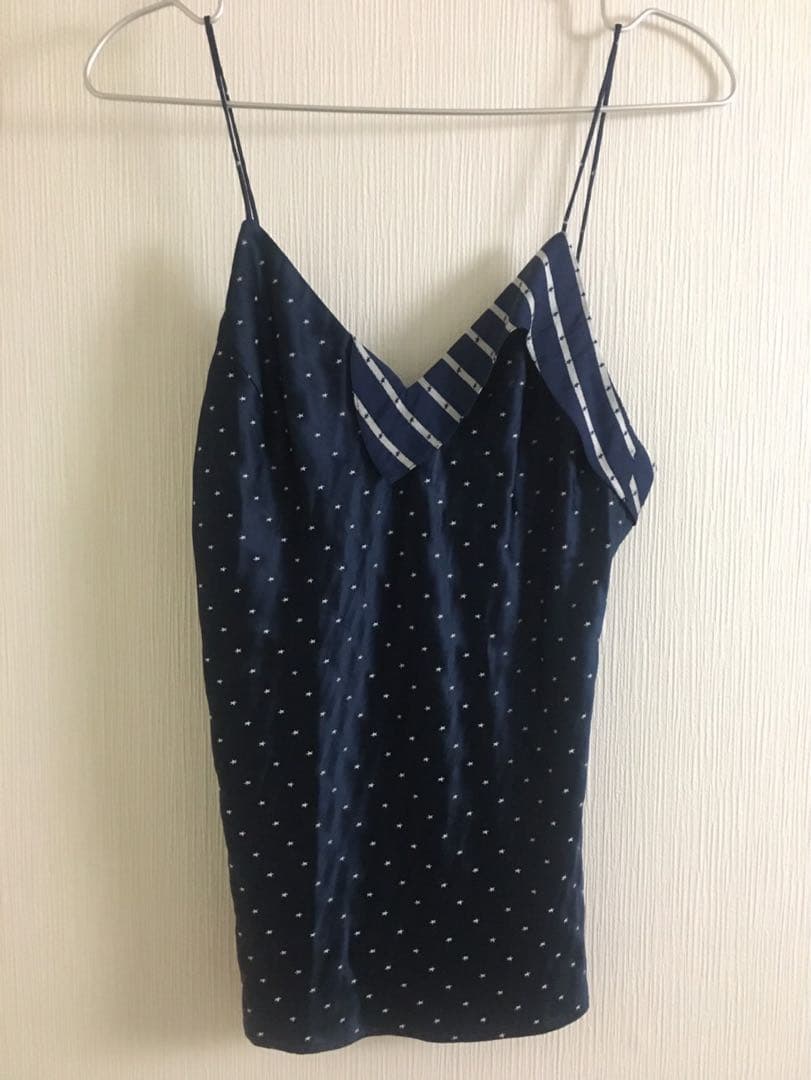 Martin Margiela 星柄 キャミソール MA*RS】【通販限定販売】幾何学バラ柄キャミソール - ピンク size-F