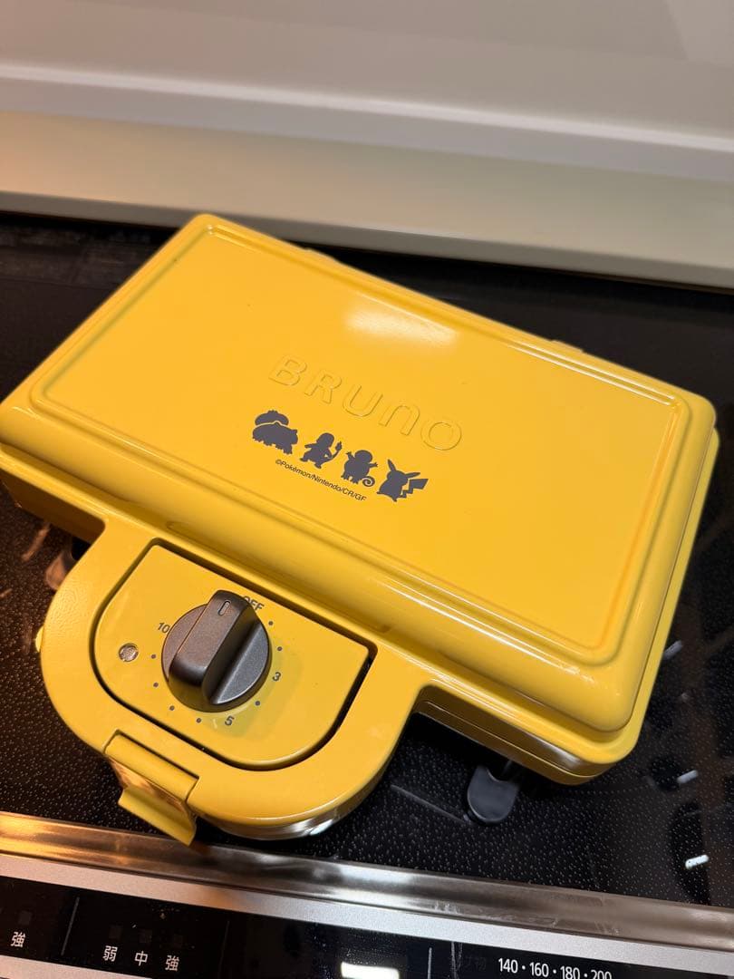 BRUNO ポケモン ホットサンドメーカー 楽天市場】BRUNO ホットサンドメーカー ダブル 両面焼き POKEMON