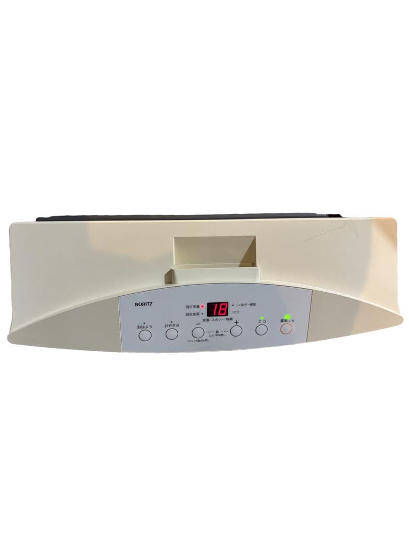 NORITZ ガスファンヒーター GFH-4004S-W5 都市ガス用 17年製 - メルカリ