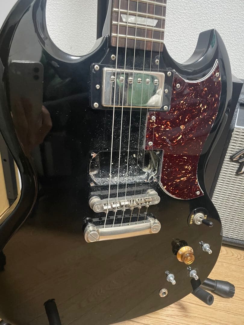 Epiphone SG G-400 PRO ジャンク Epiphone SG G-400 PRO Ebony (2012) – Guitar Compare