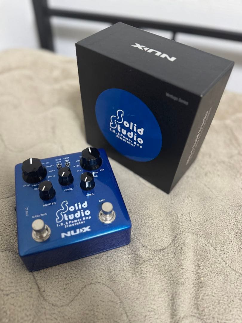 NUX Solid Studio キャビネット パワーアンプ シミュレーター NUX Solid Studio ニューエックス IR ＆ パワーアンプシュミレーター