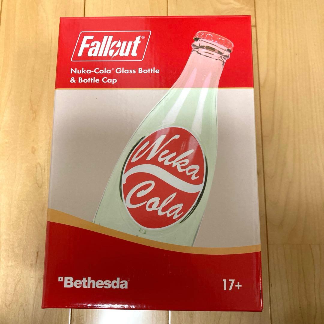 新品未開封 Fallout ヌカ・コーラ グラスボトル＆キャップ 瓶 公式グッズ 新品未開封 Fallout ヌカ・コーラ グラスボトル＆キャップ 瓶 公式