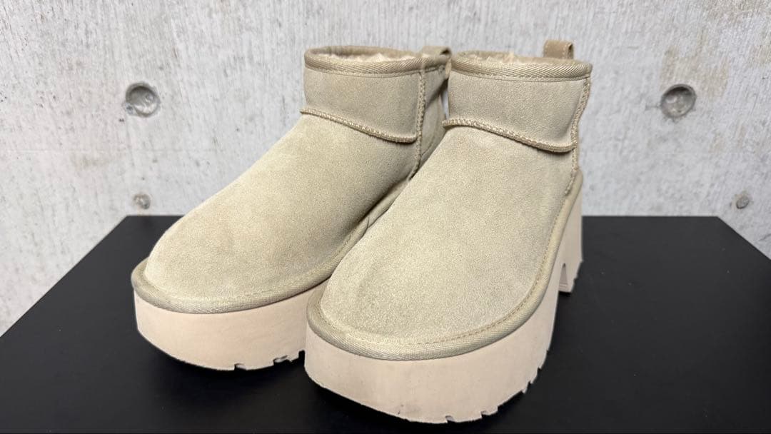 靴 UGG CLASSIC ULTRA MINI NEW HEIGHTS UK5 UGG Women's Classic Ultra Mini New Heights - FREE Shipping & FREE