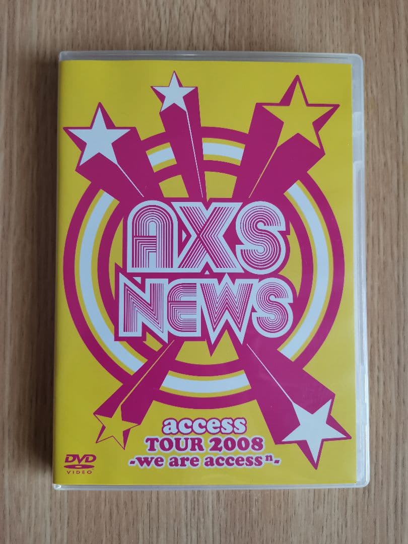 access】AXS NEWS & AXS CHANNEL DVD 2枚セット