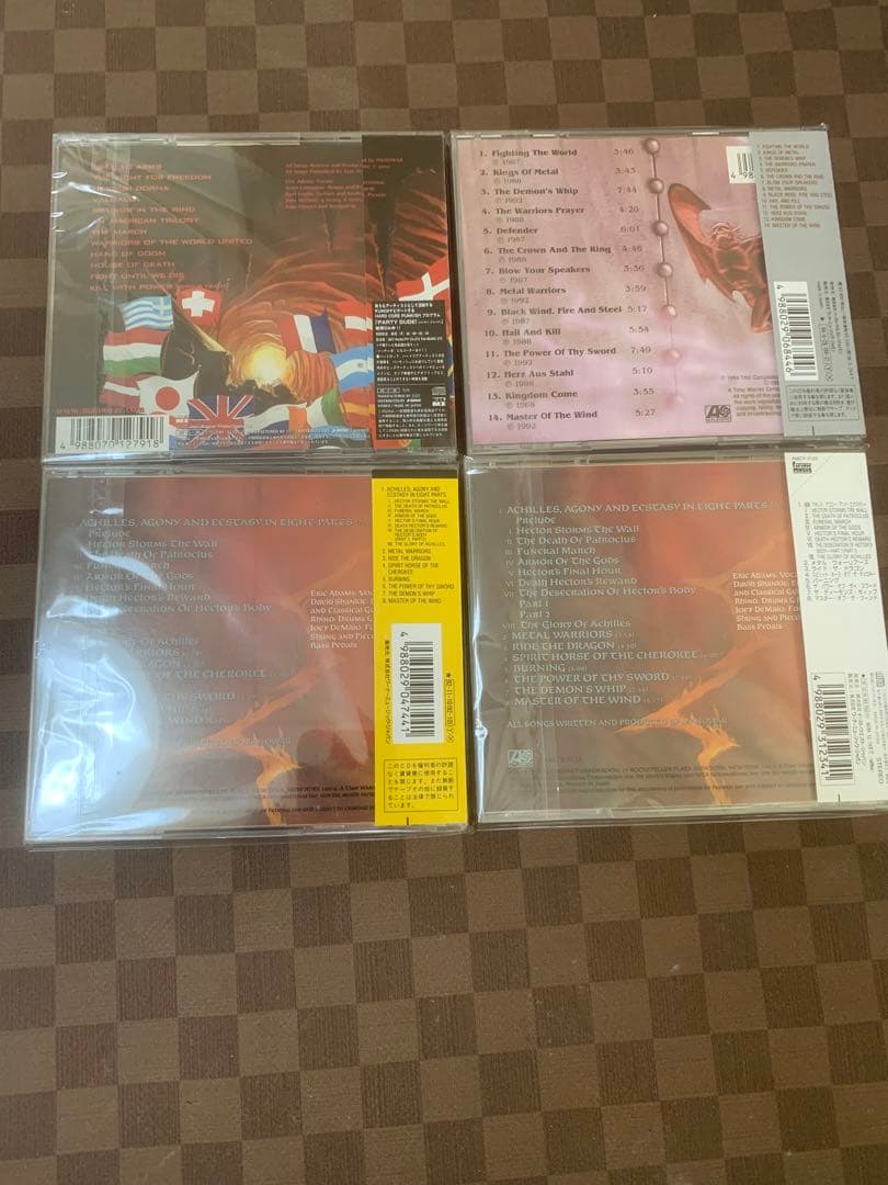 MANOWAR CD セット