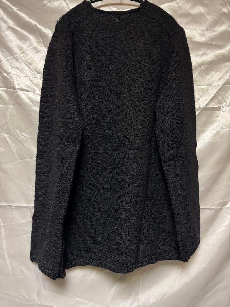 BLACK COMME des GARCONS 穴あきニット 黒 XXL 未使用 - メルカリ