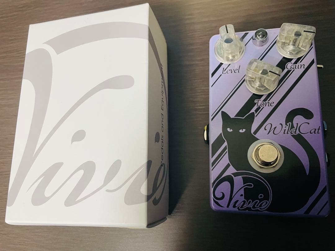 【シュウ】Vivie WildCat ギターエフェクター Vivie Wild Cat」エフェクターレビュー！ | 魔法の箱研究所