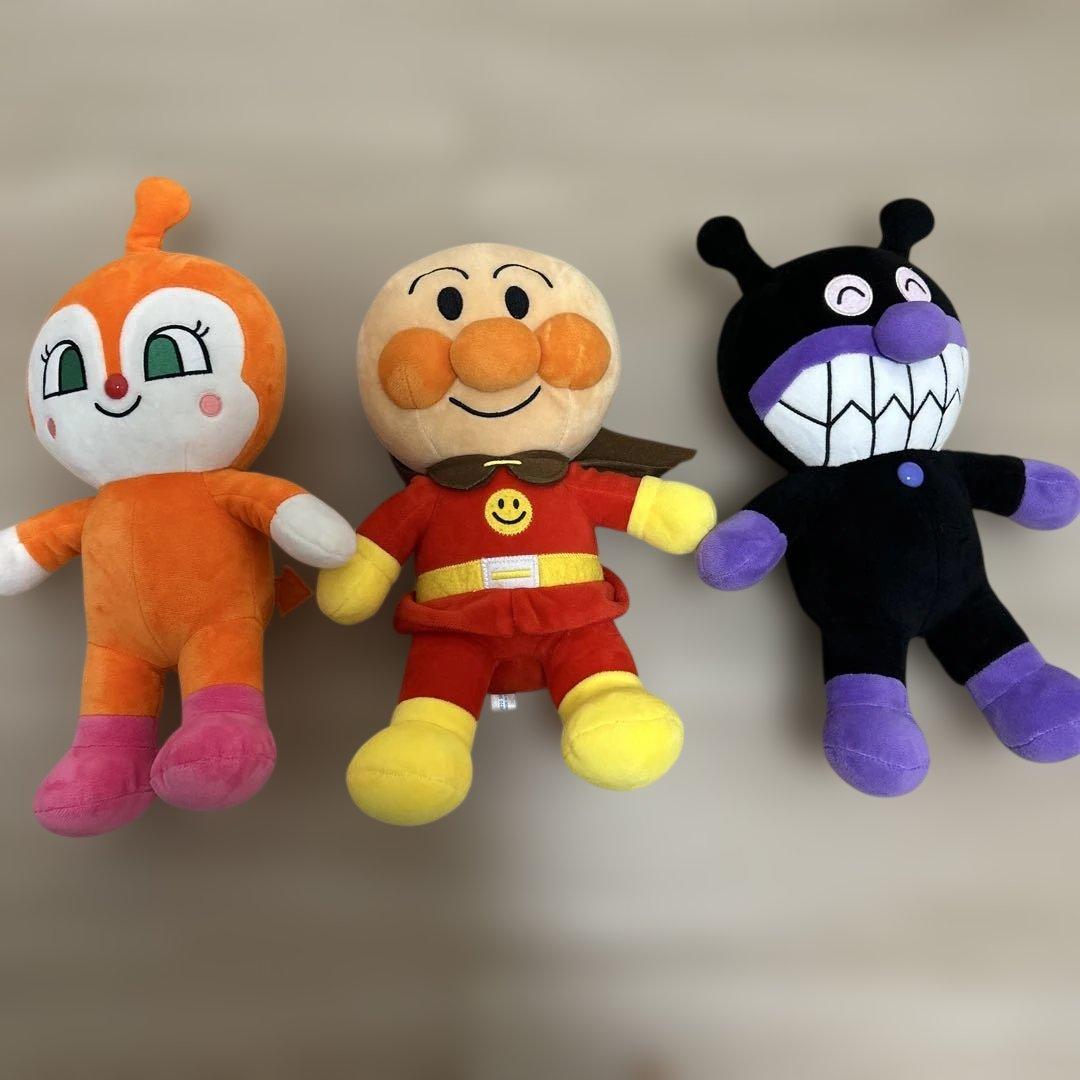 値下げ可能、バラ売り可能)アンパンマン ぬいぐるみ 在庫14体 - メルカリ