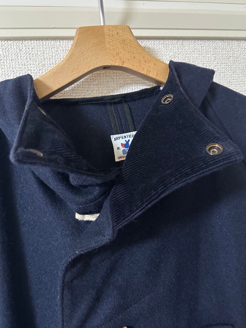arpenteur ウールメルトンダッフルコート