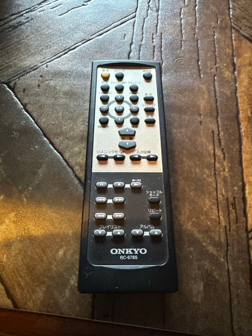 8186♣️ONKYO SA-205HDX 測定用マイク・リモコン付 ジャンク扱 - メルカリ