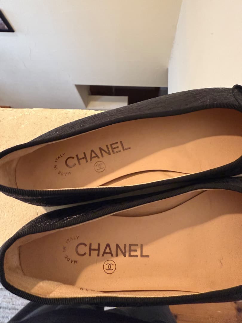 matro様専用美品シャネルバレリーナ バレエシューズ ココマーク 37C