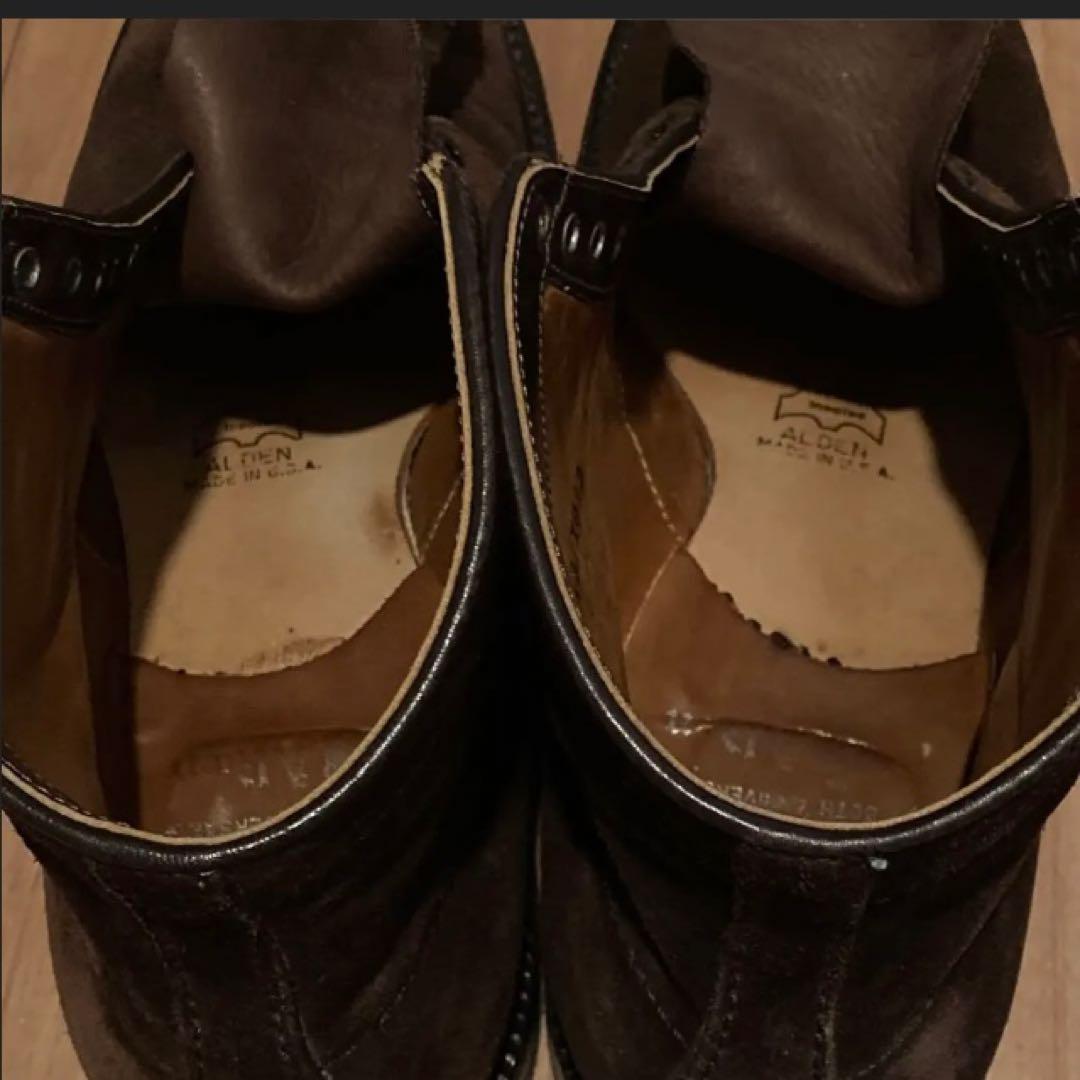 ALDEN オールデン スエード ミリタリーラスト 8.5E 45062