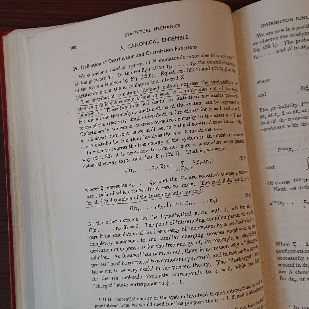 《洋書/入手困難古書》「Hill/Statistical Mechanics」