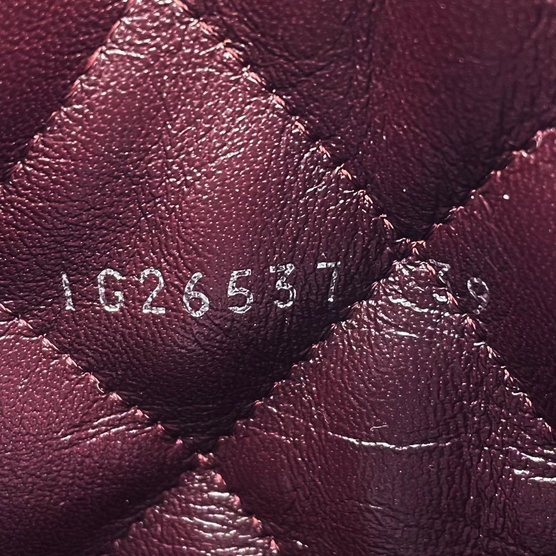 《超美品》シャネル ココマーク ロングブーツ 本革 ブラック ボルド 黒系 39