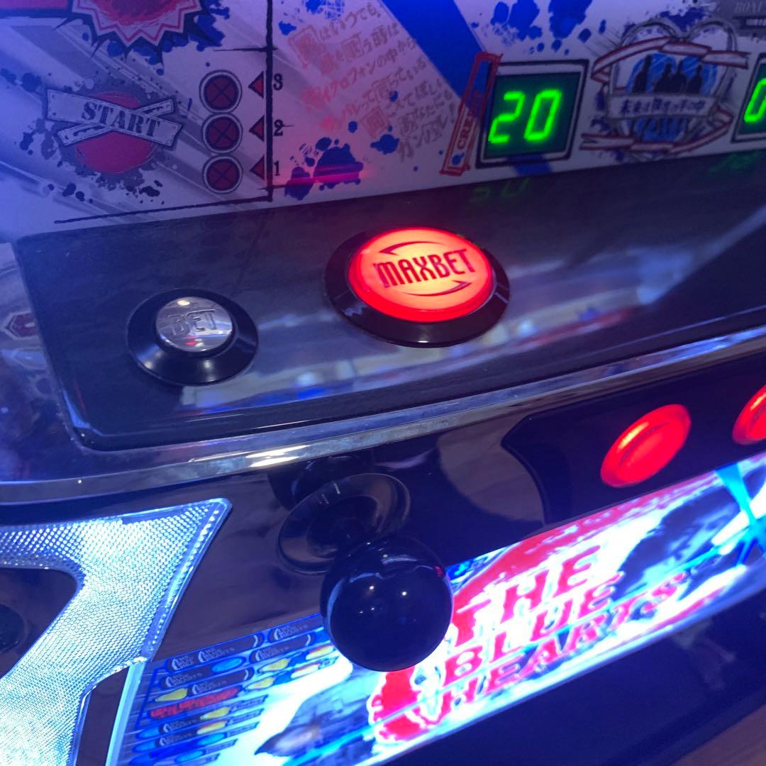 希少】ザ・ブルーハーツ パチスロ 実機 コイン不要機 スロット 銀座