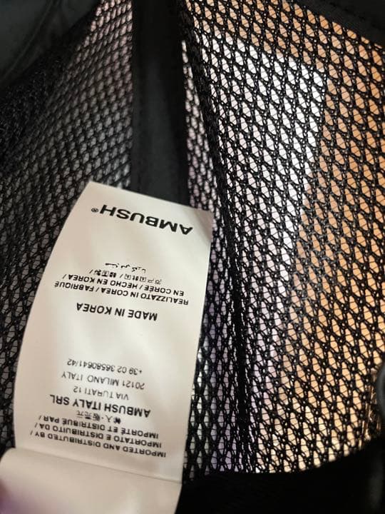 完売品 AMBUSHメッシュキャップ 最終値下げ済。 - メルカリ