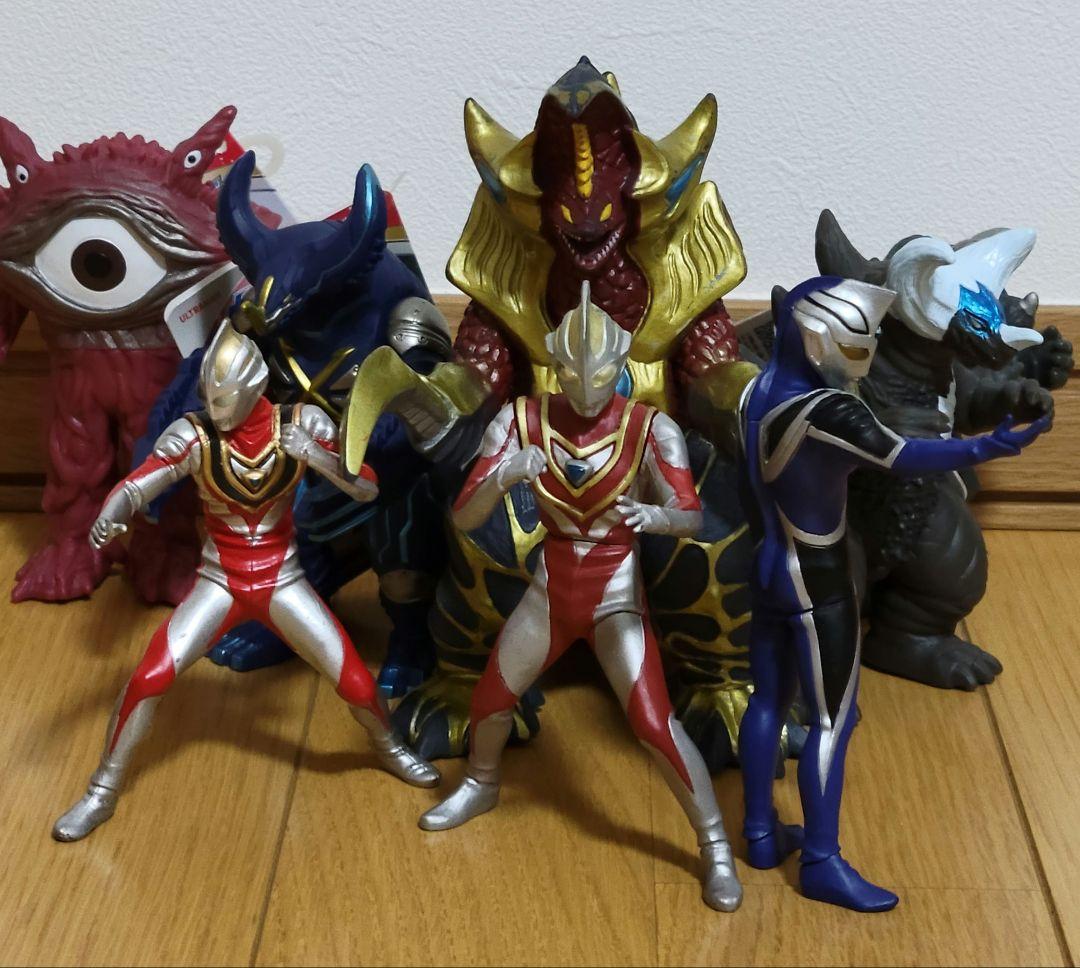 ウルトラマンガイア&ウルトラマンアグルVS宇宙怪獣 フィギュア8個セット ウルトラマンガイア&ウルトラマンアグルVS宇宙怪獣 フィギュア8個