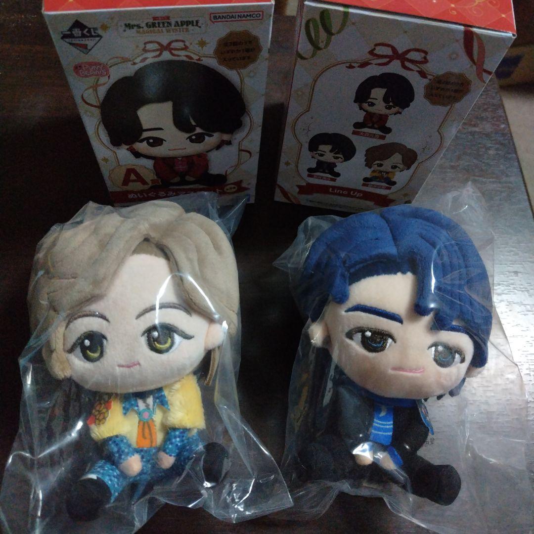 ミセス一番くじ A賞ぬいぐるみマスコット 藤澤涼架&若井滉斗 - メルカリ