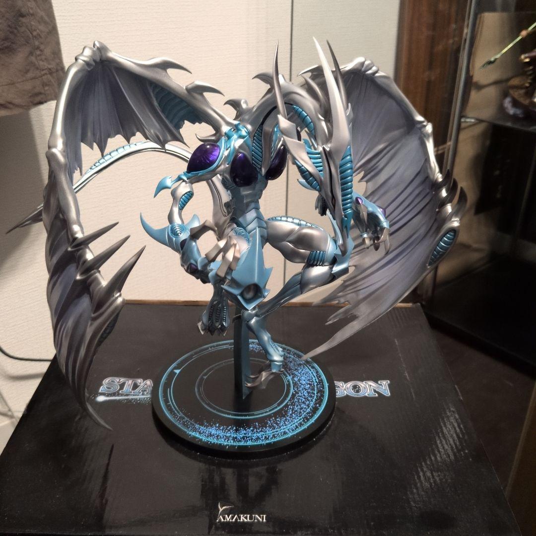 AMAKUNI 遊戯王5D's スターダスト・ドラゴン フィギュア【中古・箱有