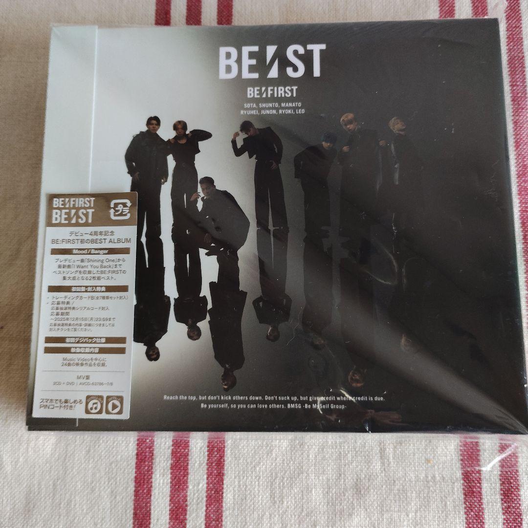 BE:FIRST BE:ST CD 2枚 MV盤スマプラ付 - メルカリ