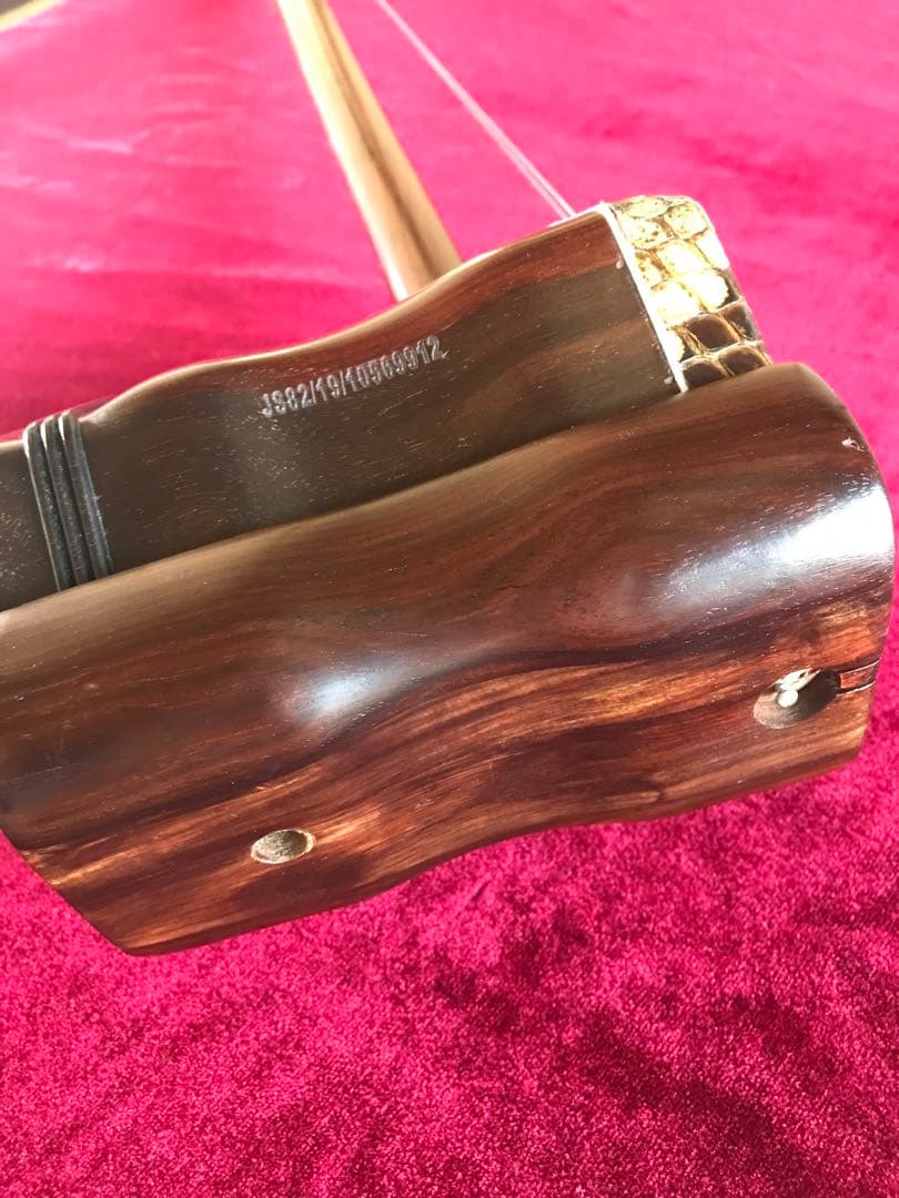 格安.二胡☆最上級明清老紅木☆蘇州科韻・李玉貴製作☆十年保証☆100