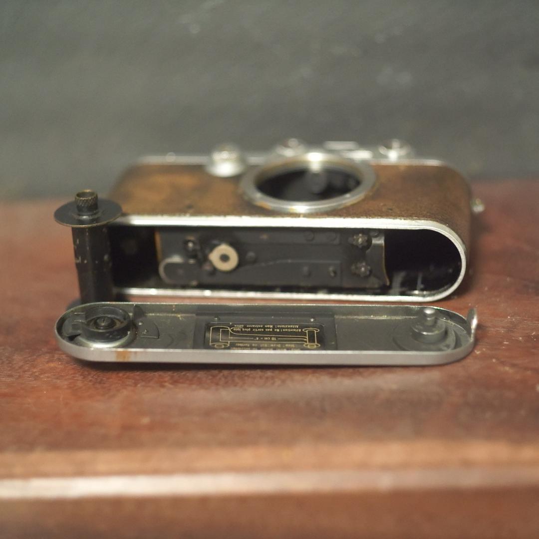 快調！ 片流れ窓 OH・シャッター幕交換済 バルナックライカ Ⅲa 3a