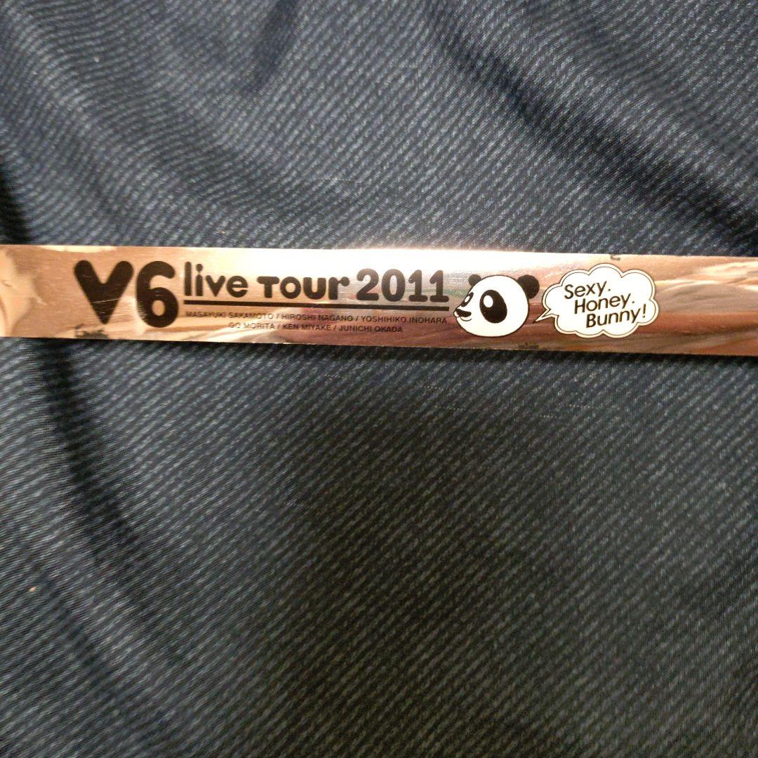V6 live tour 2011 銀テープ - メルカリ