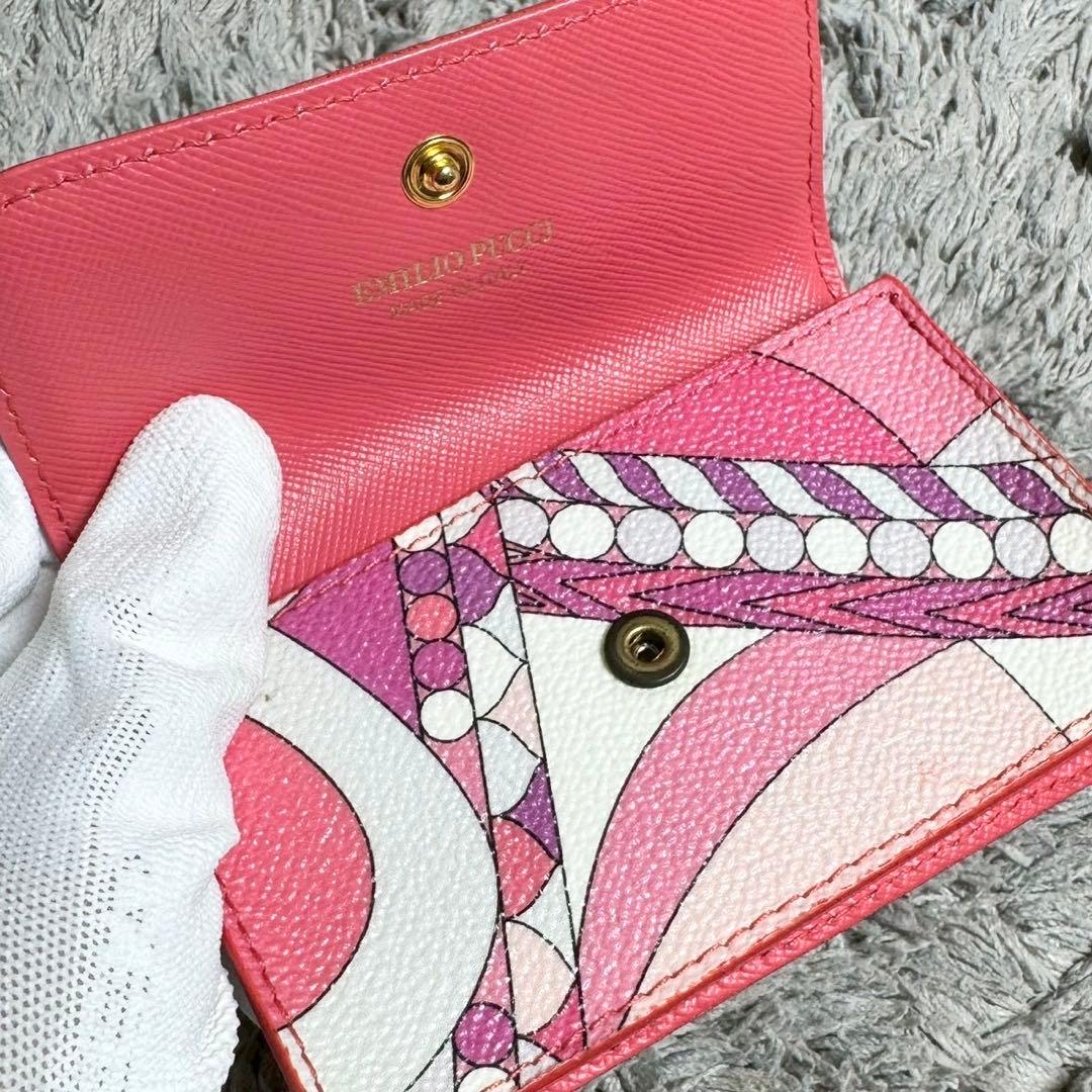 美品】EMILIO PUCCI エミリオプッチ カードケース 名刺入れ - メルカリ