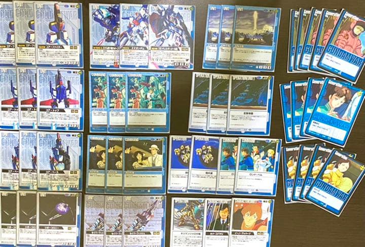 ガンダムウォー青単ZZデッキです。＋おまけ付き - メルカリ