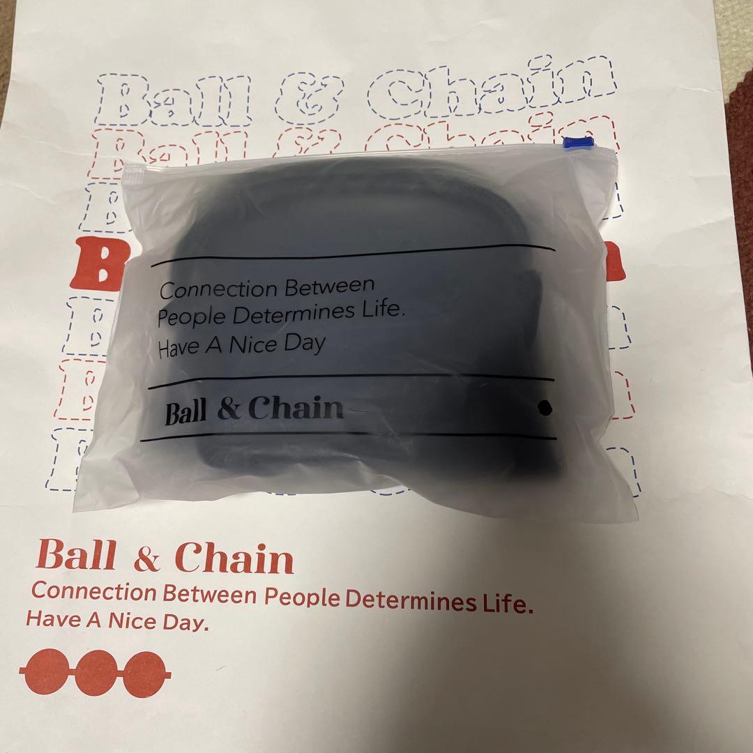匿名配送☆未開封 完売品Ball&Chain 神戸 限定 ハート ネイビー Ｍ