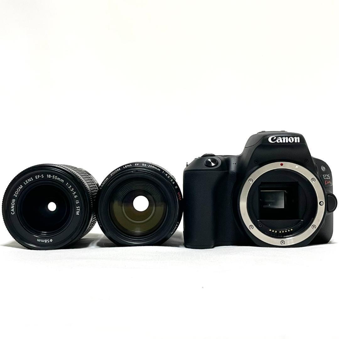 運動会に最適❣️ Canon Kiss X9 高速STM/USM Wレンズセット