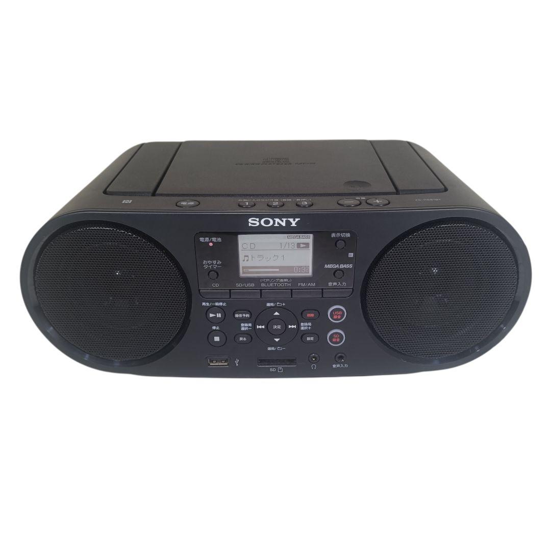 SONY ZS-RS81BT CDラジオ Bluetooth対応 リモコン付き - メルカリ