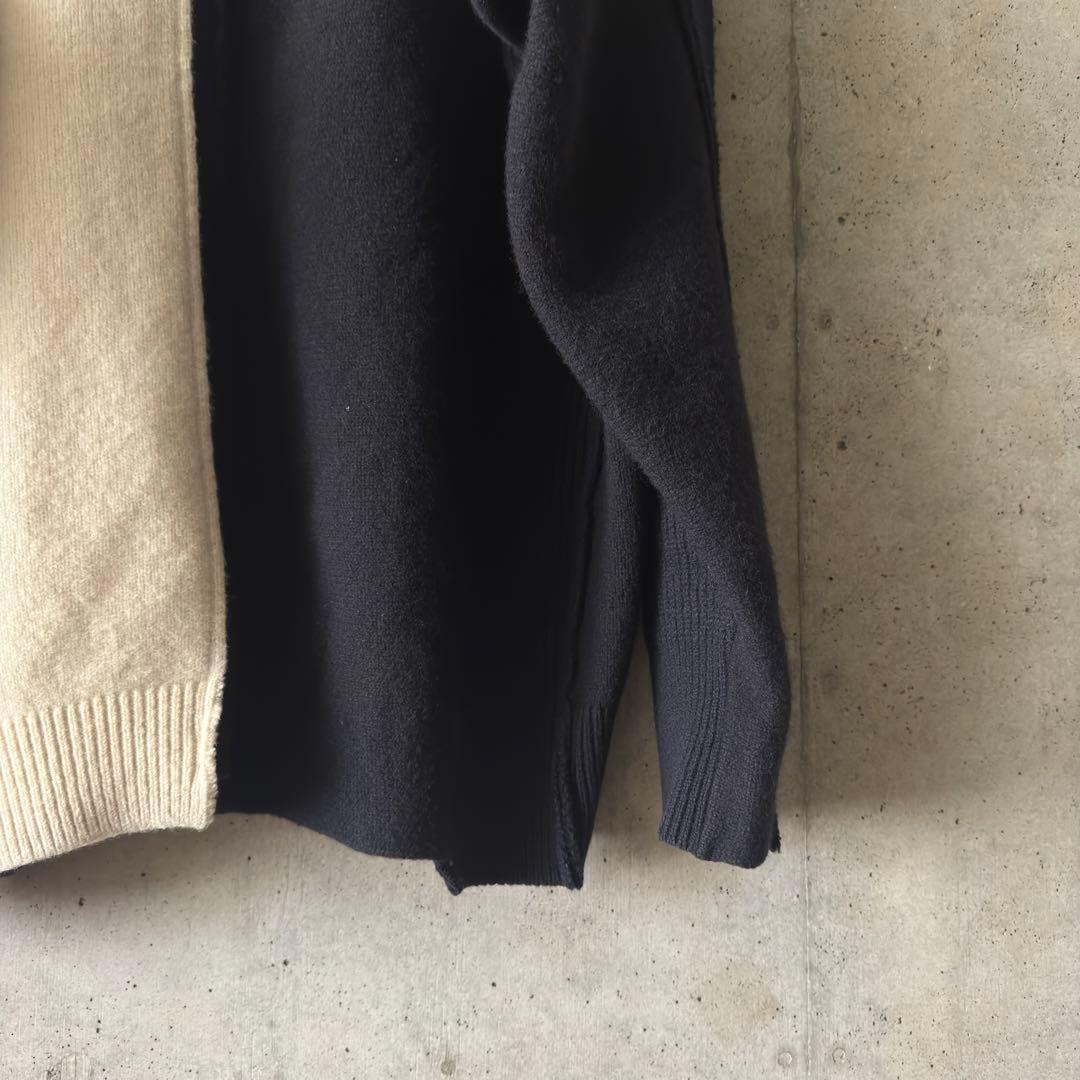stein / OVERSIZED MULTI PATCHED KNIT LS