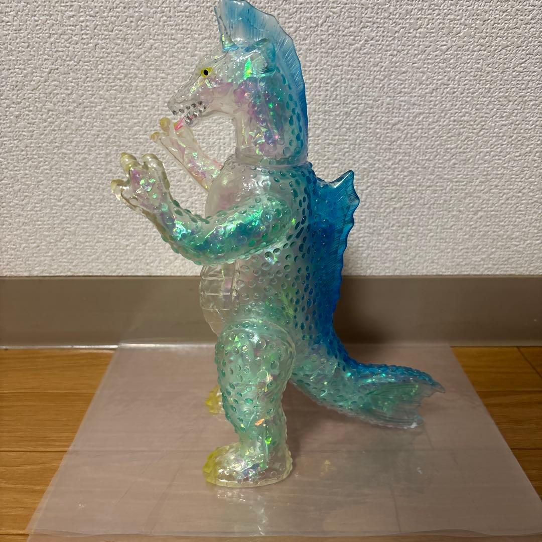 マルサン チタノザウルス350 オーロラクリスタルver. ソフビ ゴジラ