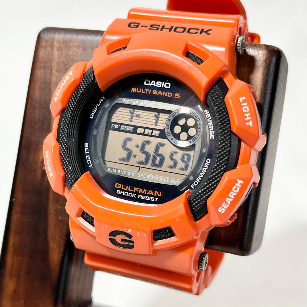 希少】CASIO G-SHOCK GULFMAN GW-9100R-4 - メルカリ