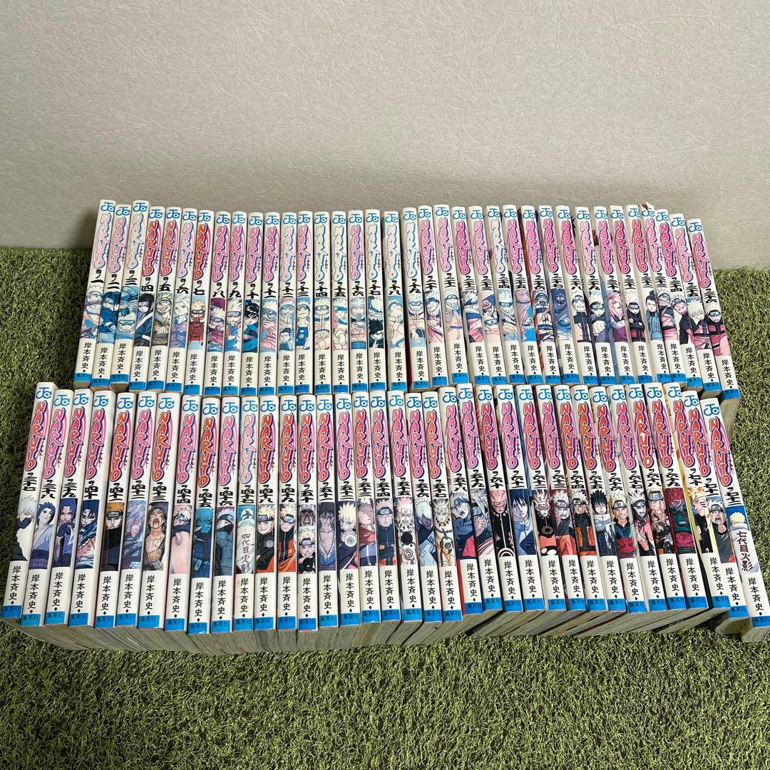 NARUTO 全巻セット(72巻) ナルト 全巻 セット 全72巻 naruto 外伝 岸本 斉史 全巻セット 表紙