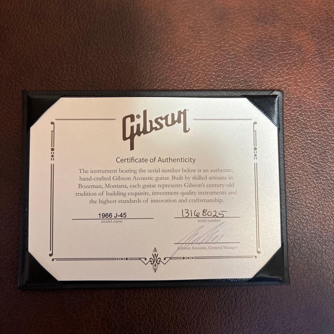 G i bson 1966s J-45 vos customshop製 - メルカリ