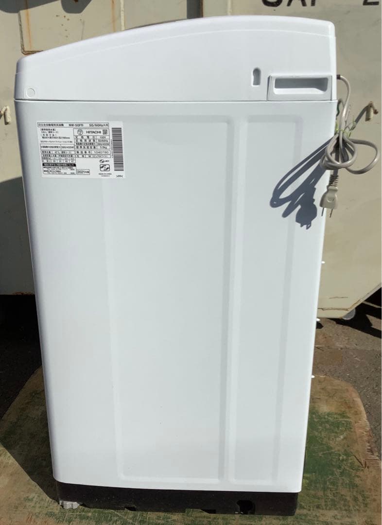 【大人気】2021年製 日立 洗濯機 NW-50F 5.0kg